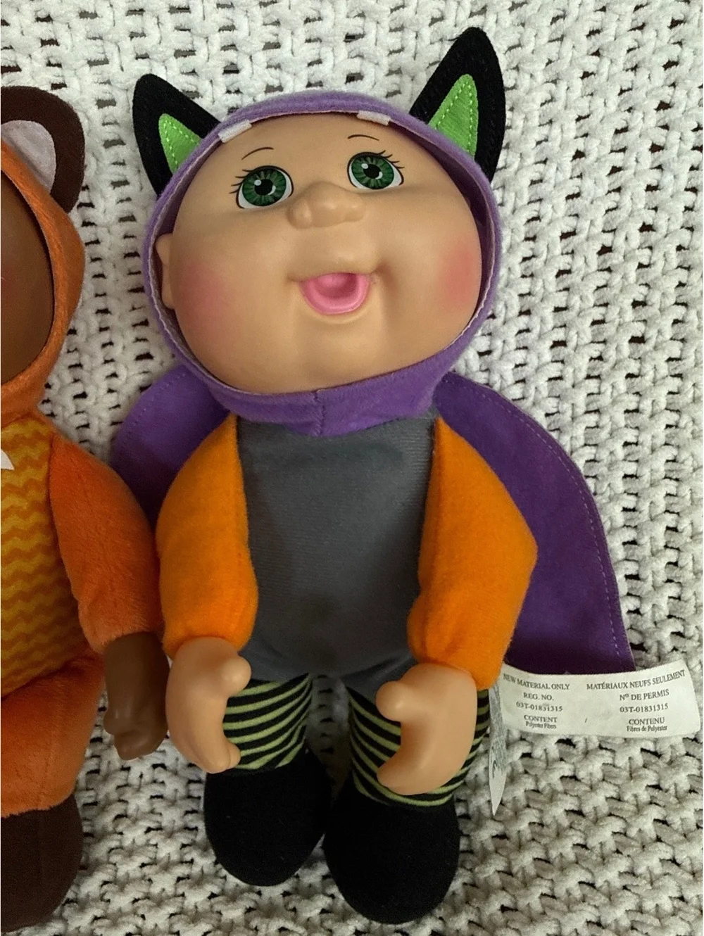 Cabbage Patch Kids Plush Dolls Set of 2 in Animal Costumes